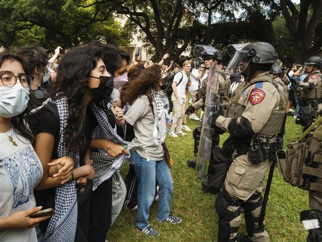 Continúan las protestas en las universidades de EEUU en solidaridad con Palestina