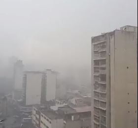 Neblina en la Gran Caracas