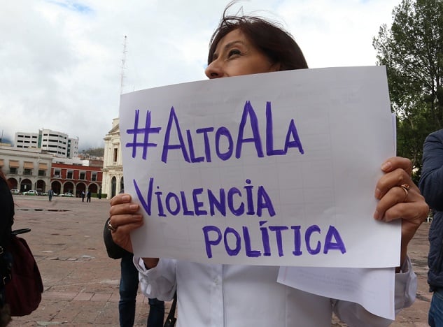 Contra la violencia política en México