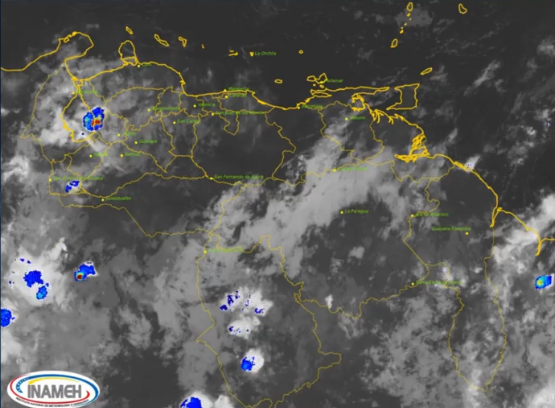 Imagen satelital 1 de mayo Venezuela