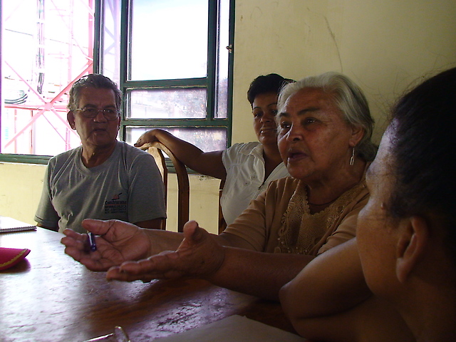 Mesas de Trabajo de los Consejos Comunales
