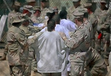 Prisioneros en Guantánamo