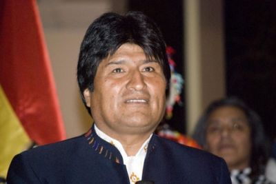 Presidente de Bolivia Evo Morales