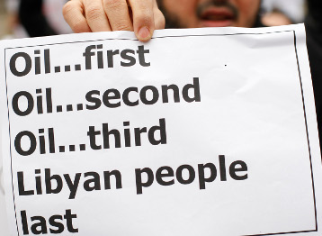 Libia. El petróleo lo primero, lo segundo y lo tercero
