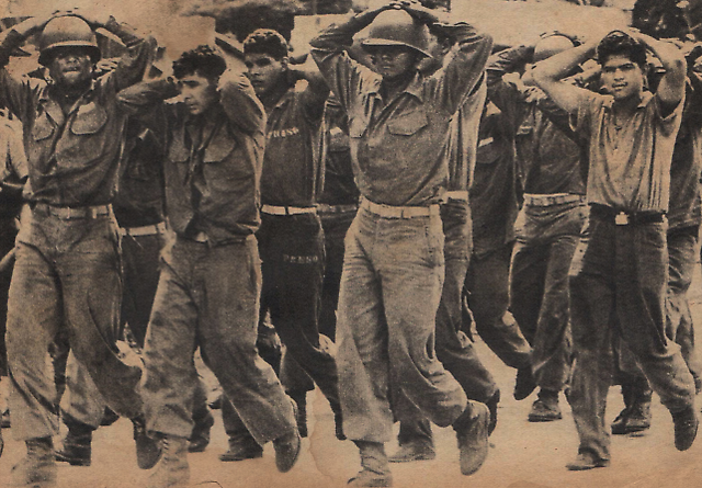 El Porteñazo: Infantes de Marina capturados