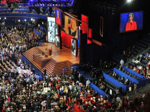 Imagen de la Convención Republicana que se está celebrando en Florida.