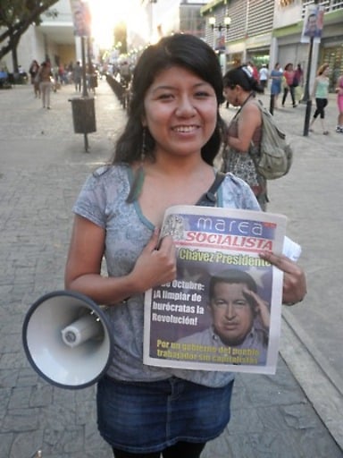 Vendieron periódicos de la Corriente Marea Socialista