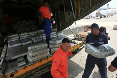 Desde el arranque de la operación humanitaria Venezuela ha enviado 553 toneladas de productos no perecederos.