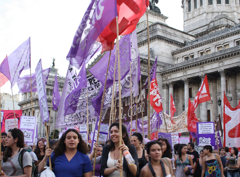 Protesta en Buenos Aires