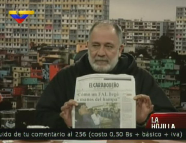 Mario Silva denuncia propaganda del gobernador de Carabobo y el diario El Carabobeño 