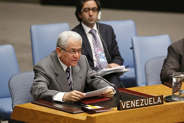 El embajador venezolano ante la Organización de las Naciones Unidas (ONU), Jorge Valero