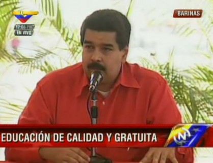 Vicepresidente Maduro en Barinas