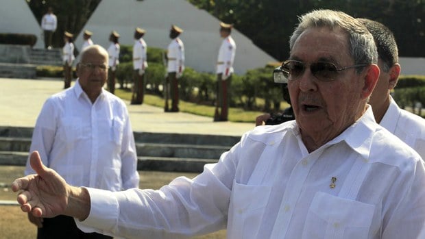 Raúl Castro  Presidente del Consejo de Estado de Cuba.