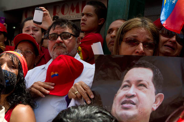 El pueblo con Chávez