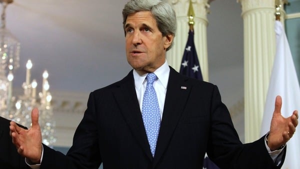 El Secretario de Estado de EE.UU., John Kerry