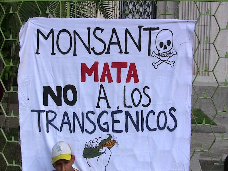 Pueblo alzado contra Monsanto