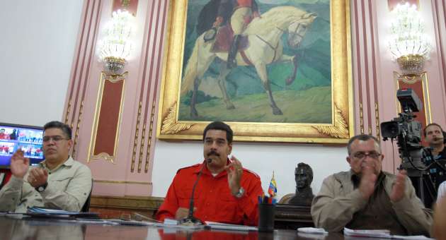 El presidente de la República Nicolás Maduro