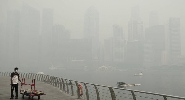 La contaminación del aire en Singapur