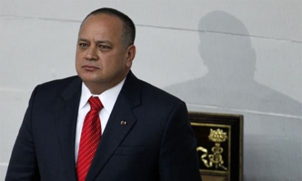 El Presidente de la Asamblea Nacional, Diosdado Cabello.