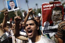 Partidarios del presidente Morsi manifiestan en El Cairo