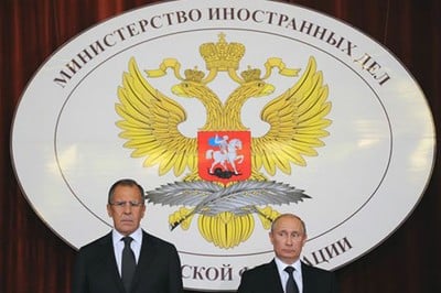 Lavrov y Putin
