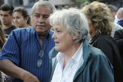 La senadora y primera dama uruguaya Lucía Topolansky