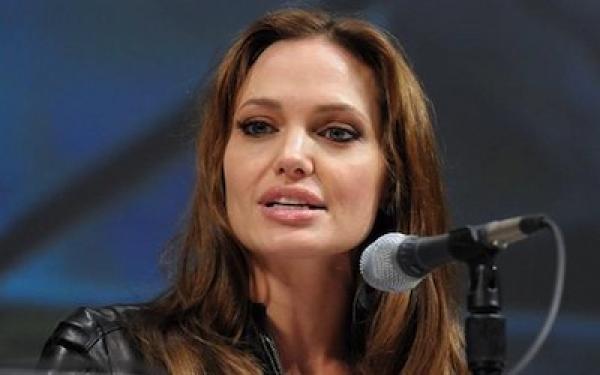La actriz estadounidense Angelina Jolie