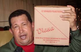 Chávez en Industrias Diana (aceites) en 2010