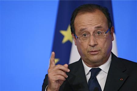 El presidente de Francia, Francois Hollande