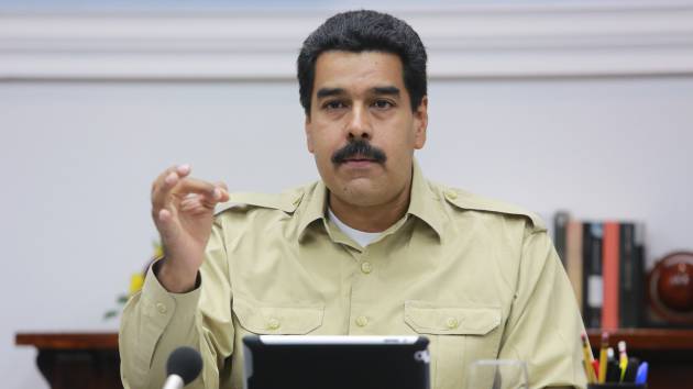 El presidente de la República Bolivariana de Venezuela, Nicolaś Maduro