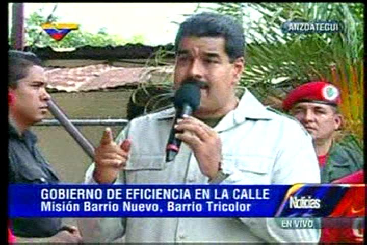 El presidente de la República Bolivariana de Venezuela, Nicolaś Maduro