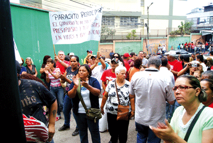 Profesores protestaron nuevamente contra Capriles