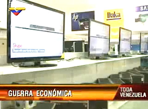 lOS ELECTRÓNICOS COMPRADOS CON CADIVi, IMPOSIBLES DE ADQUIRIR POR EL BOLSILLO DEL TRABAJADOR DEBIDO A UNA FEROZ GUERRA  ECONÓMICA
