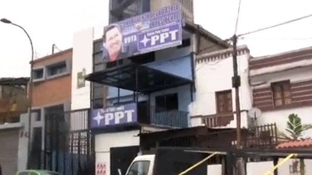 Fachada de la sede central del PPT, en Caracas