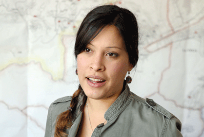 La superintendente nacional para la Defensa de los Derechos Socio-económicos, Andreína Tarazón