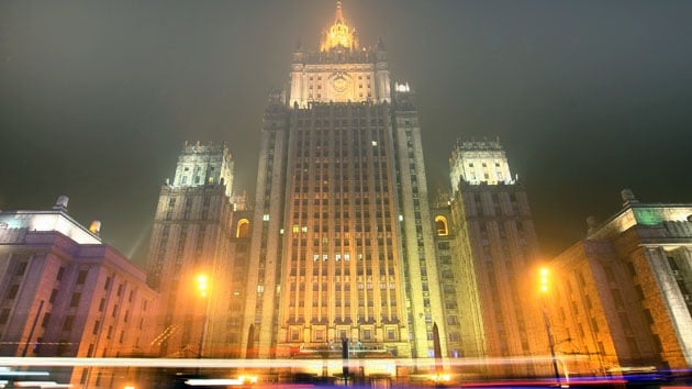 Cancillería rusa en Moscú