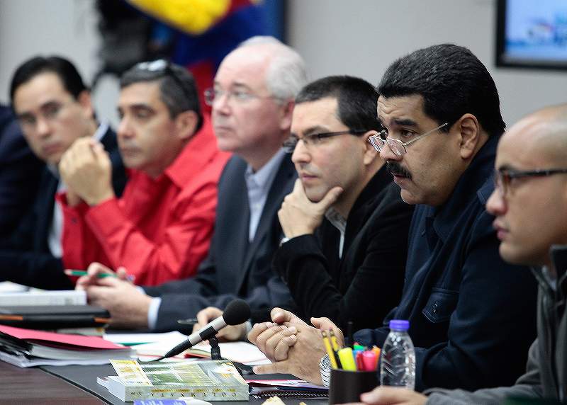 El Presidente de la República, Nicolás Maduro, en Consejo de Ministros.