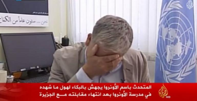 Chris Gunness, vocero de la ONU