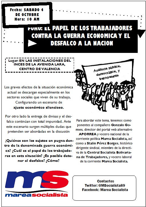 volante difusion FORO