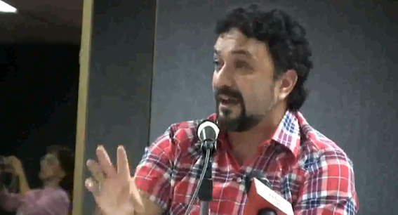 No hay Revolución que avance sin lucha de ideas, señaló Sergio Chechi García, de la Argentina durante su participación en el Seminario Nacional de Marea Socialista