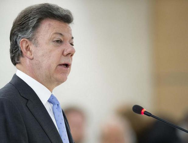 Juan Manuel Santos, presidente de Colombia
