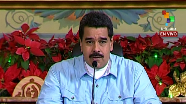 Presidente Nicolás Maduro en Miraflores
