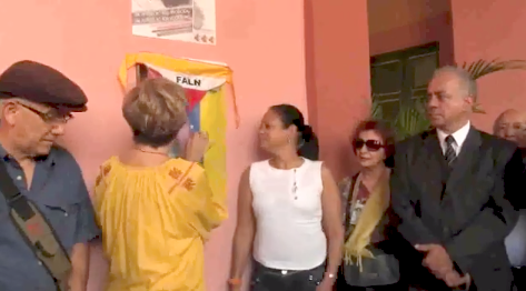 Entregada orden del Libertador, post morten a Paul Del Río en el cuartel San Carlos