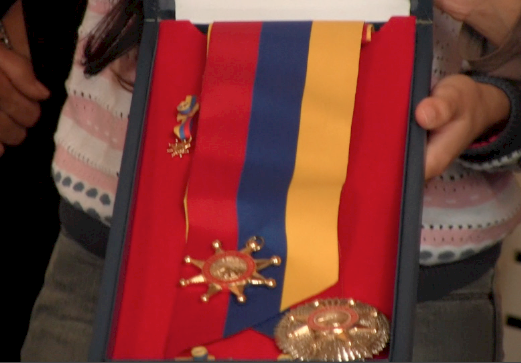 Orden del Libertador, post morten a Paul Del Río