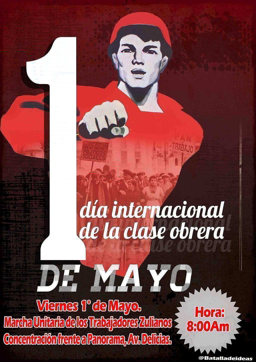 Marcha unitaria en el Zulia este Primero de mayo