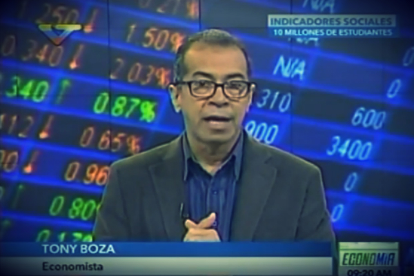 El economista Tony Boza.
