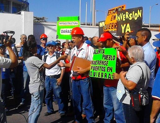 (VIDEO) Protestan en Cumaná, Carúpano y Guiria ante posible ... - Aporrea