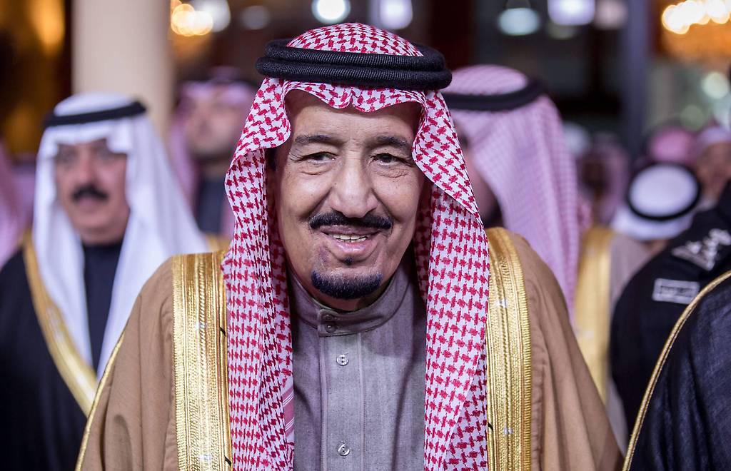 El rey saudí Salman bin Abdulaziz, en Riad en febrero de 2016