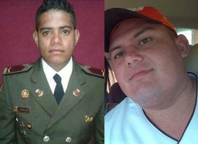 Esfael Bracho Galué y Kevin Romero