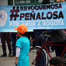 En enero comienza la campaña en Bogotá para revocar el mandato del alcalde Peñalosa